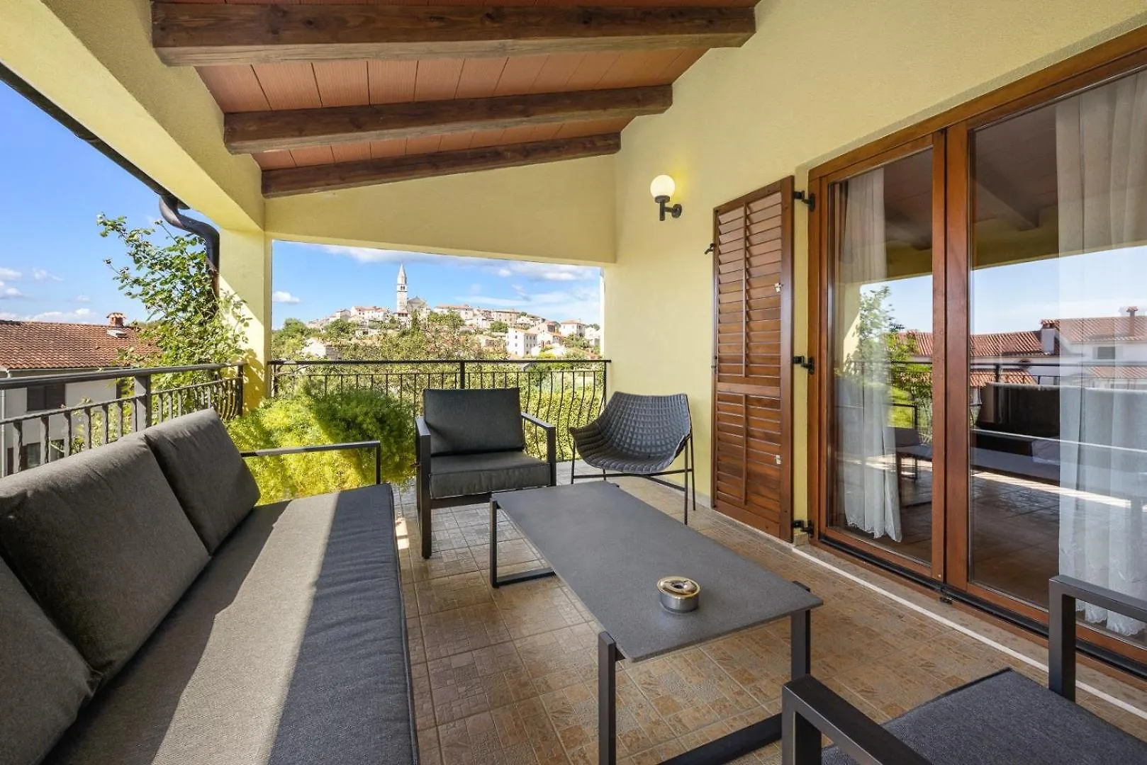 Villa Bucks Near Porec For 20 Persons With Sea View, Whirlpool, Sauna & Fitness Visnjan Croatia