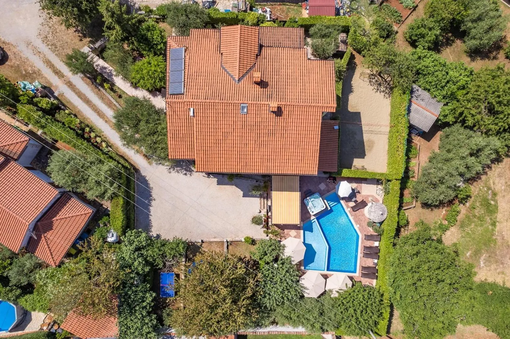 Villa Bucks Near Porec For 20 Persons With Sea View, Whirlpool, Sauna & Fitness Visnjan Croatia