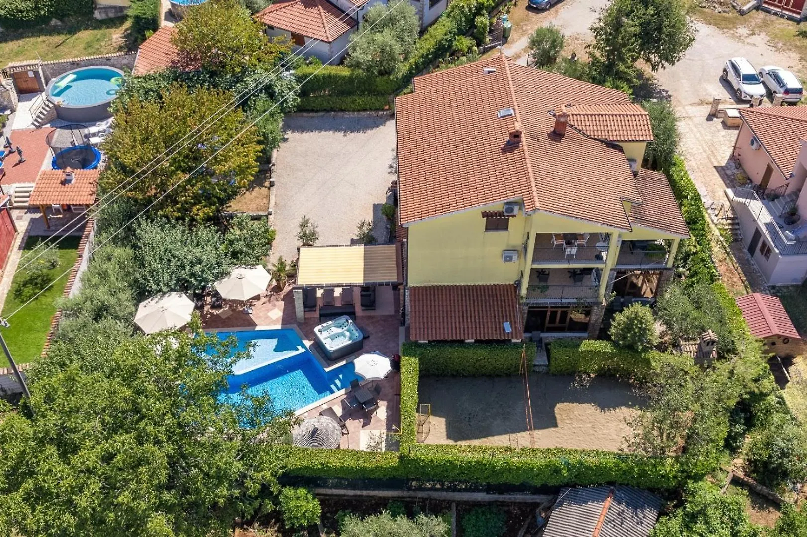 Villa Bucks Near Porec For 20 Persons With Sea View, Whirlpool, Sauna & Fitness Visnjan