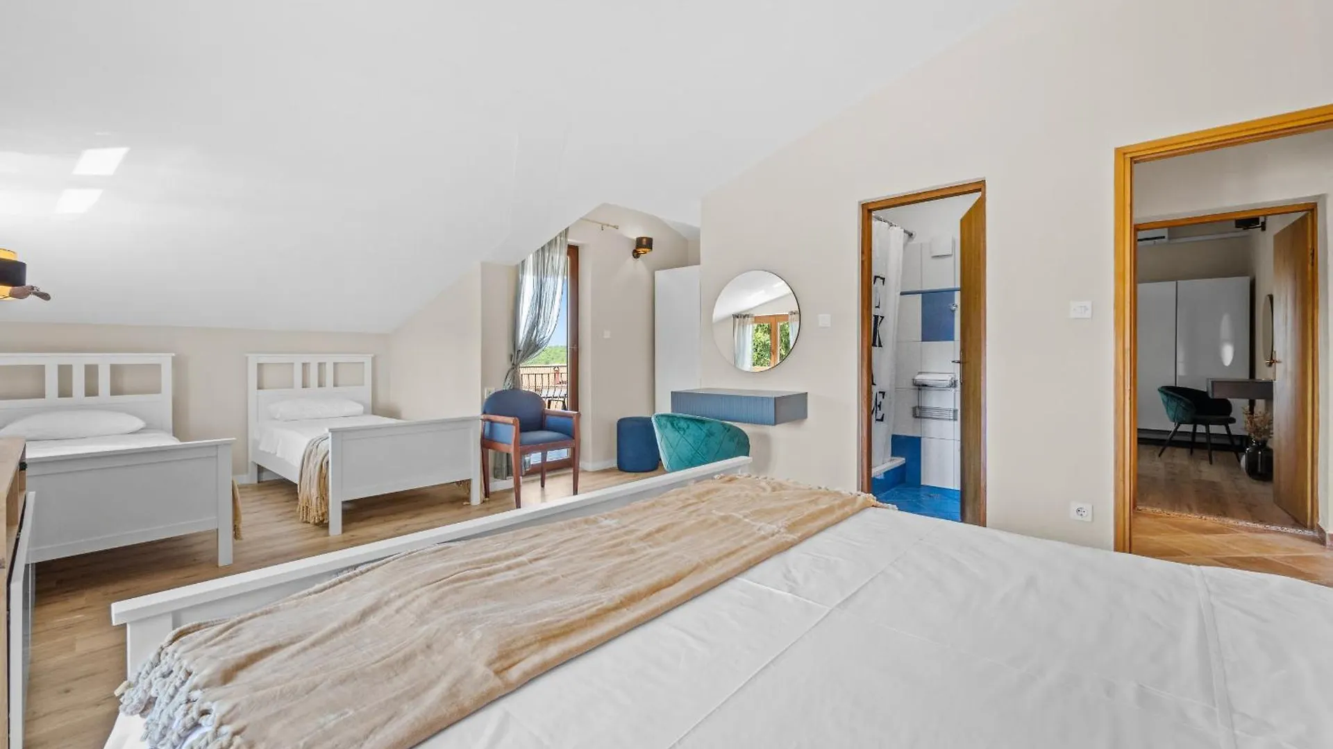 Villa Bucks Near Porec For 20 Persons With Sea View, Whirlpool, Sauna & Fitness Visnjan